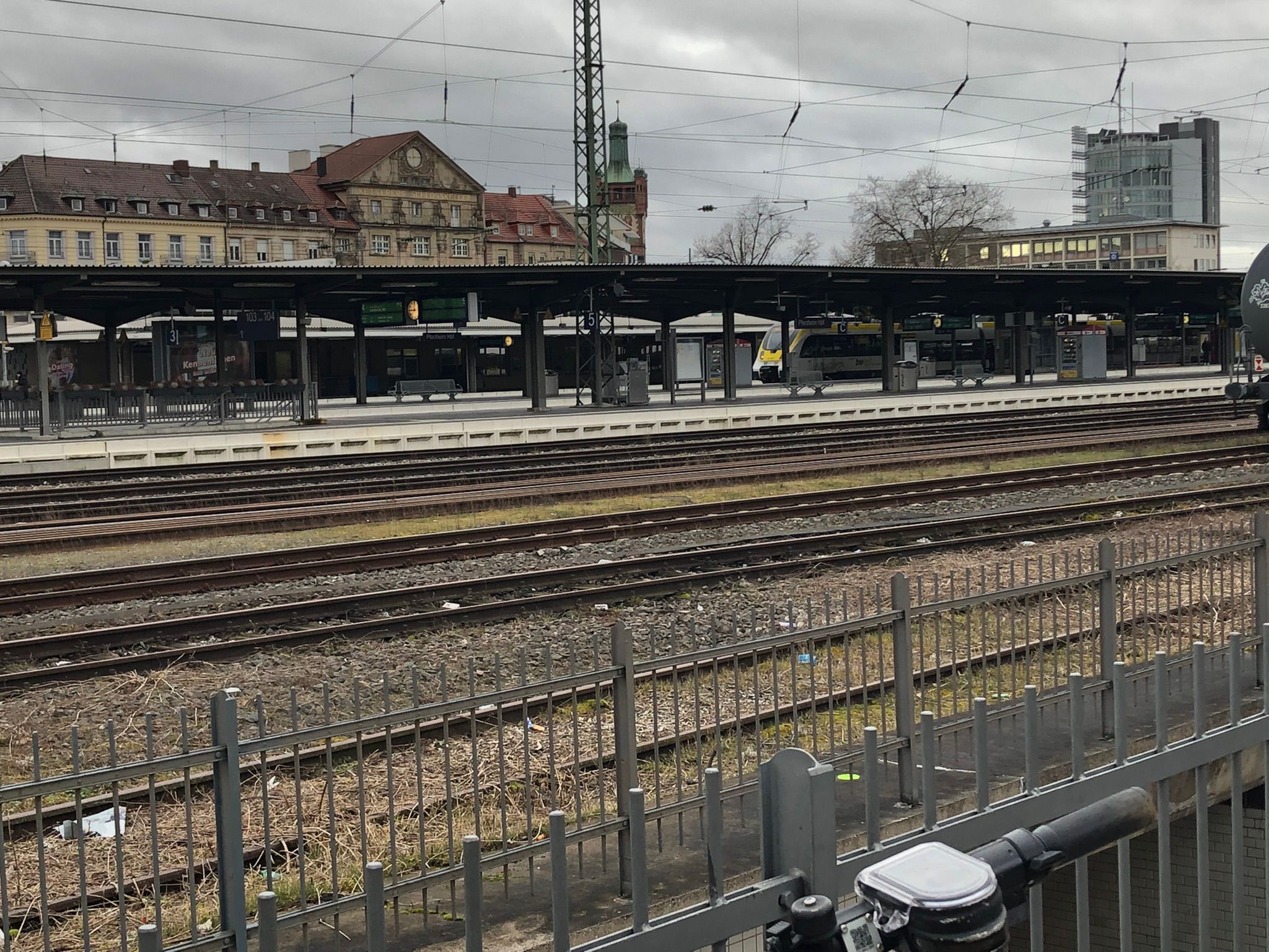 Stazione di Pforzheim Febraio 2022